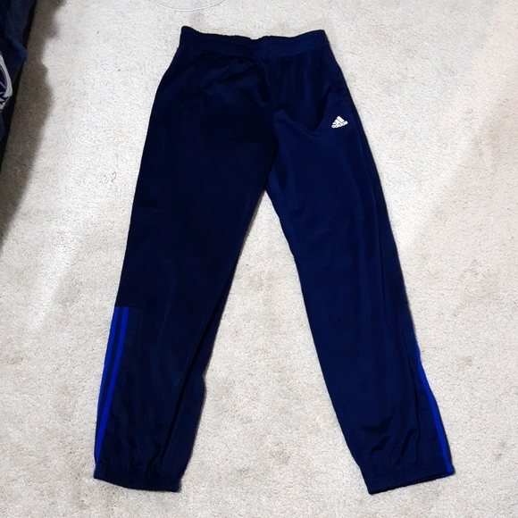 Adidas - Blue Climalite Track Pants - Picture 1 of 4
